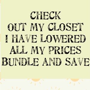 Promotional Closet Sale Sign